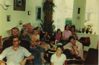 Met de kinderen en kleinkinderen op de foto