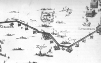 Kaart van Fosse Eugeniana